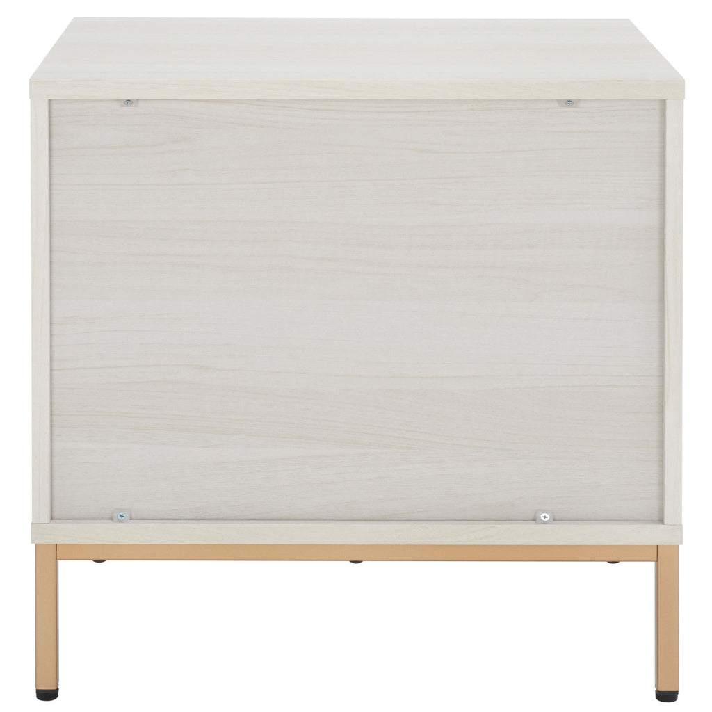 Safavieh Lylia 2 Drawer Nightstand, NST9605