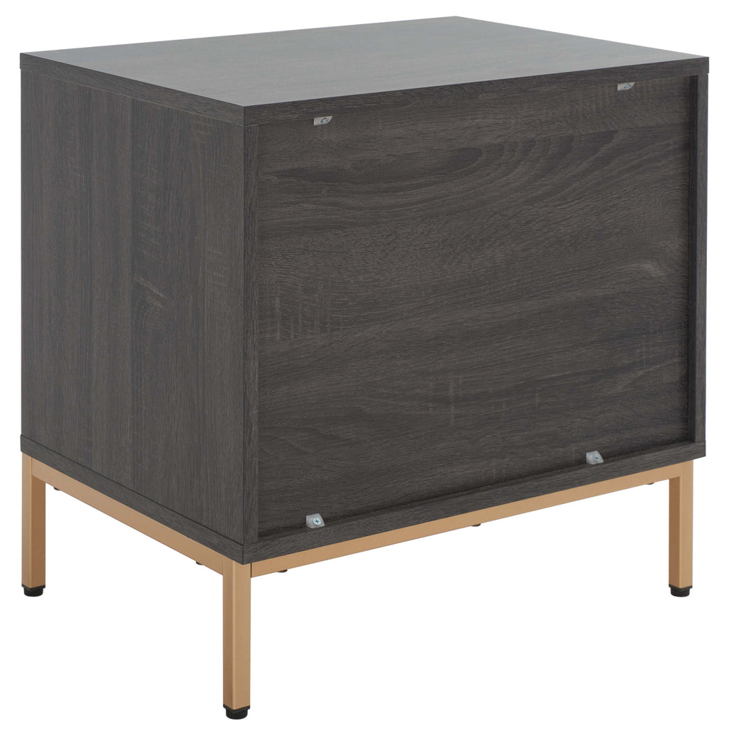 Safavieh Lylia 2 Drawer Nightstand, NST9605