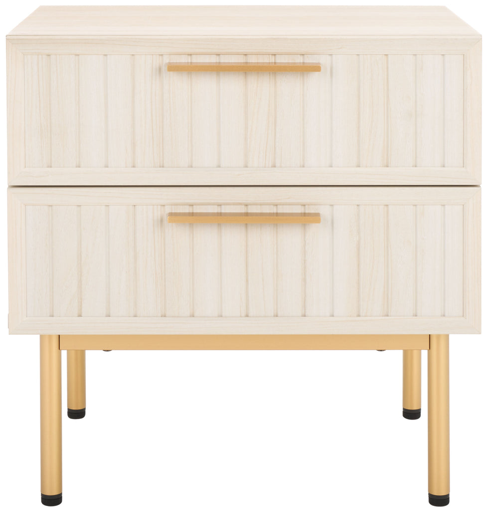 safavieh-axelle-2-drawer-nightstand-nst9608-White / Gold / Gold