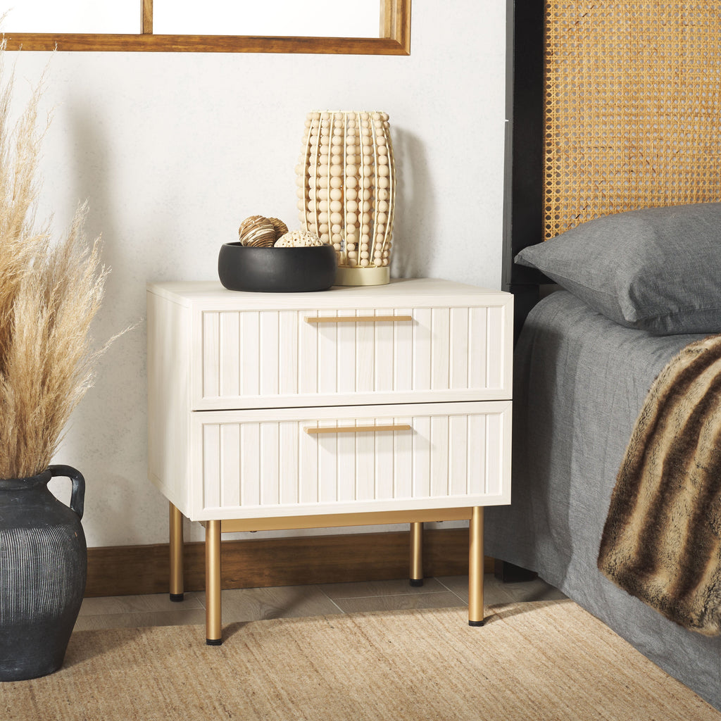 safavieh-axelle-2-drawer-nightstand-nst9608-White / Gold / Gold