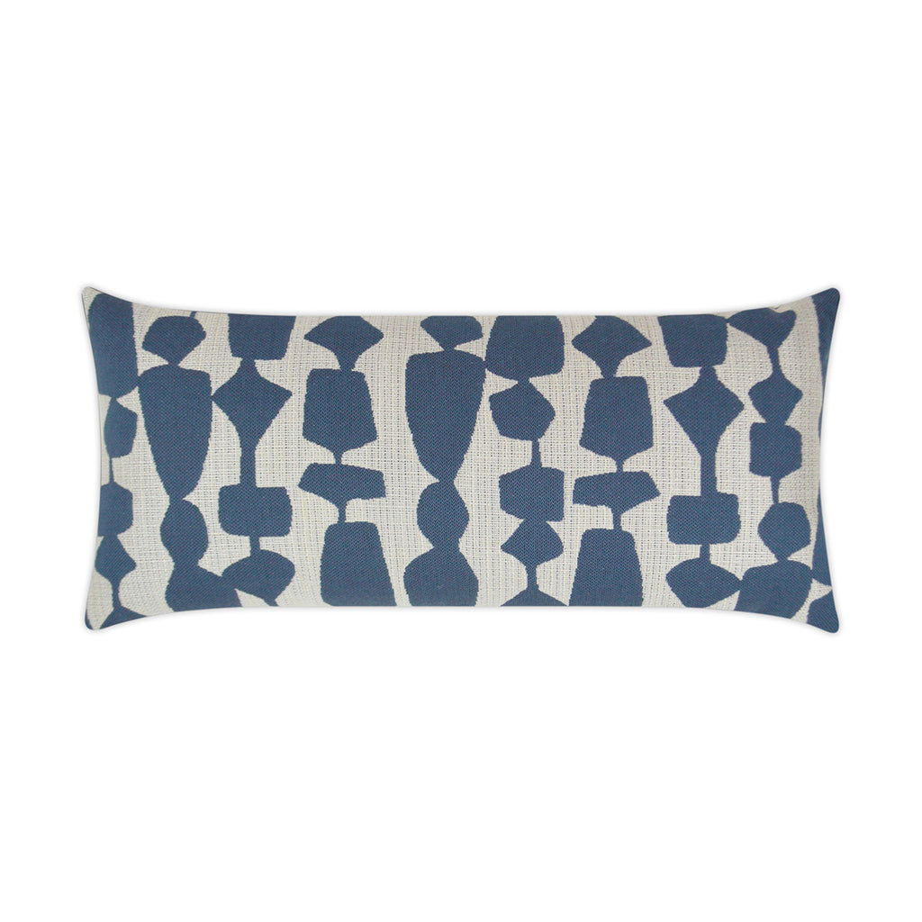 Outdoor Freya Lumbar Pillow - Denim | DV Kap