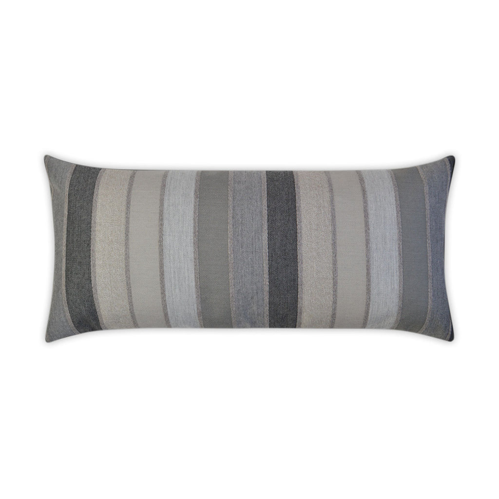 Outdoor Lucy Lumbar Pillow - Asphalt | DV Kap