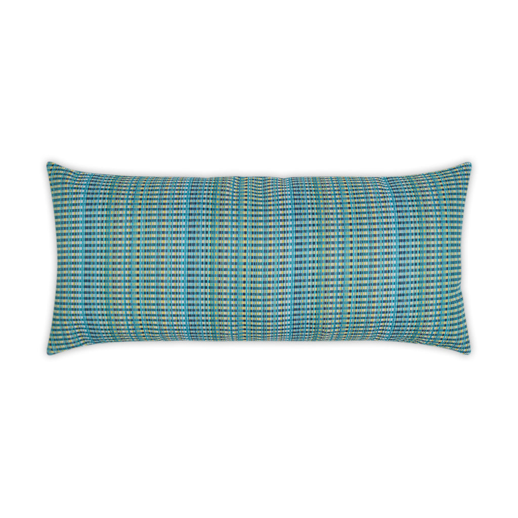 Outdoor Sunrun Lumbar Pillow - Blue | DV Kap