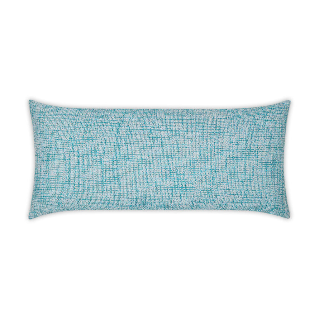 Outdoor Double Trouble Lumbar Pillow - Turquoise | DV Kap