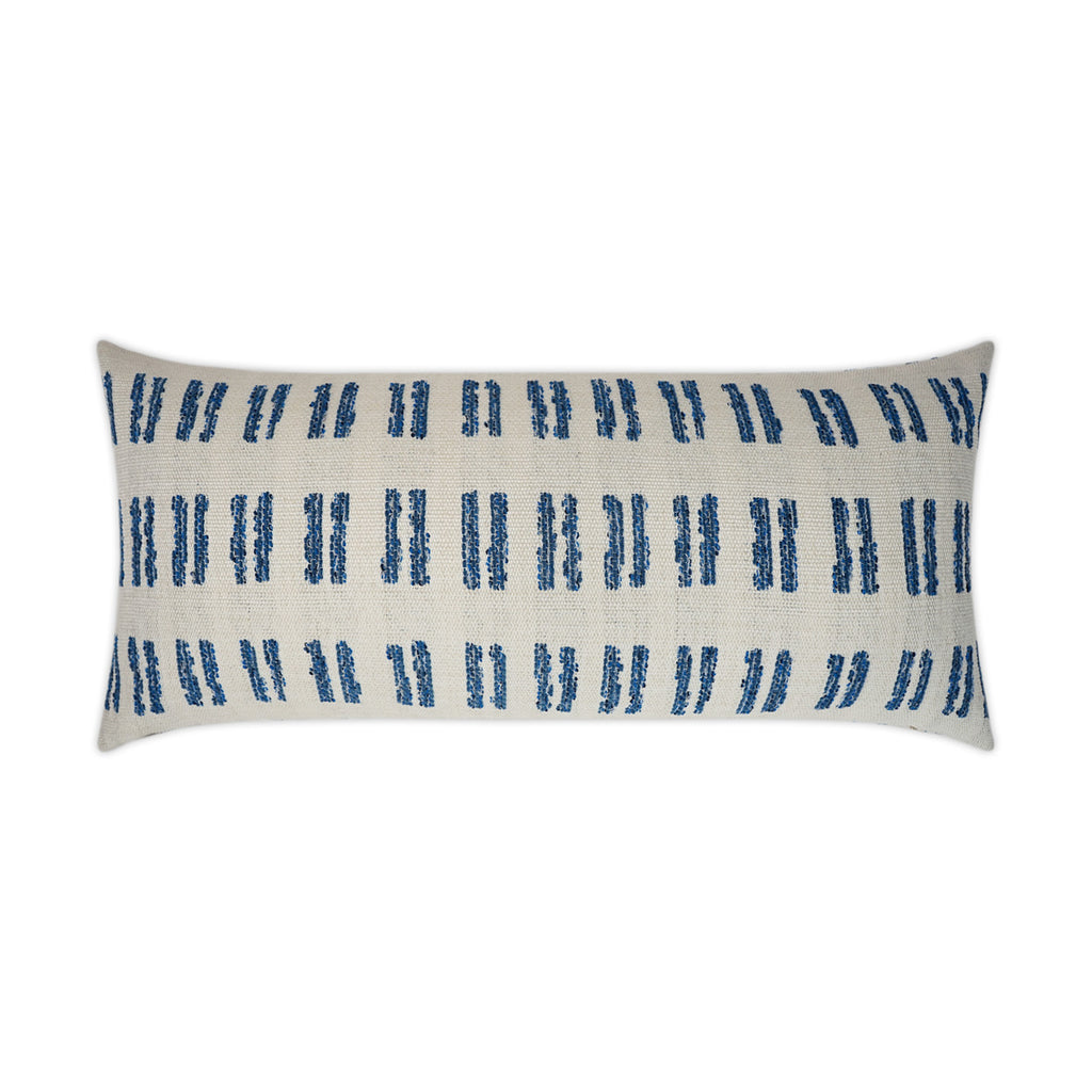 Outdoor Saybrook Lumbar Pillow - Blue | DV Kap