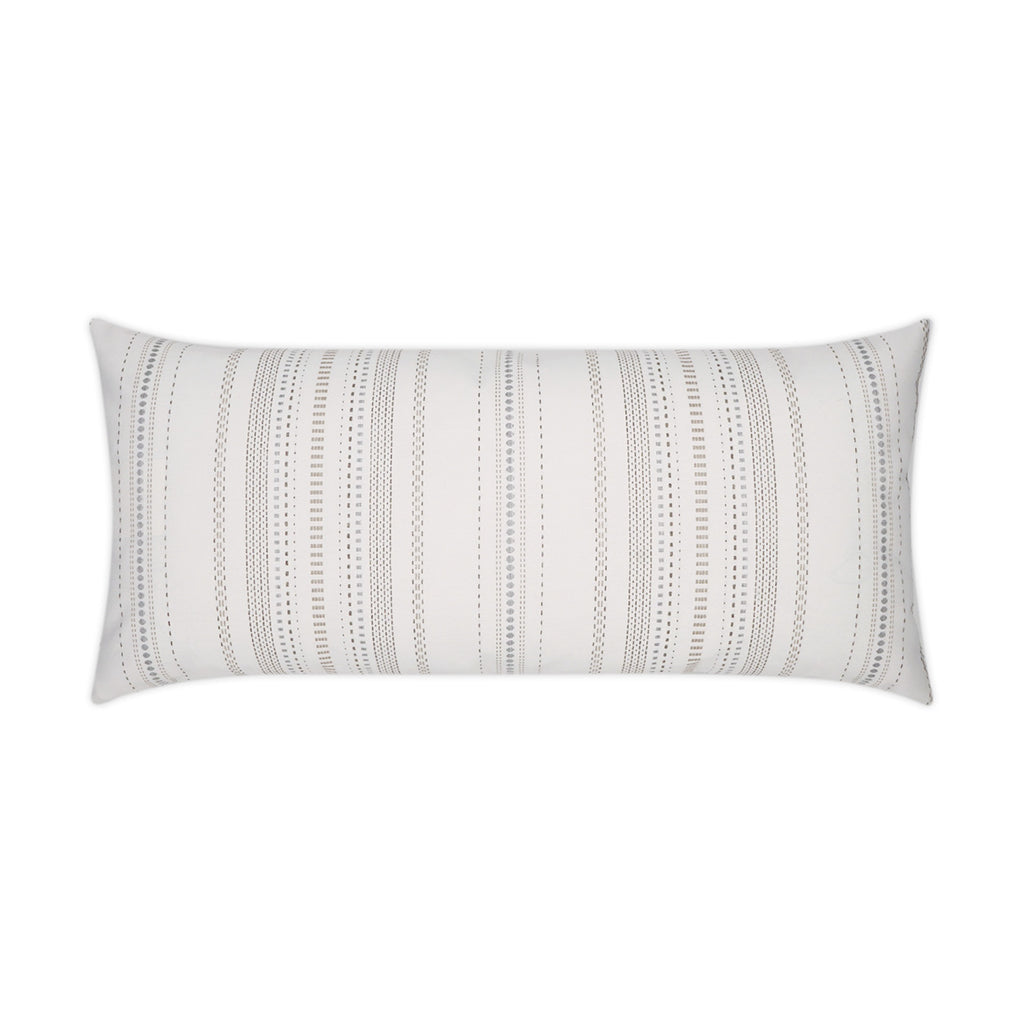 Outdoor Copeland Lumbar Pillow - Salt | DV Kap