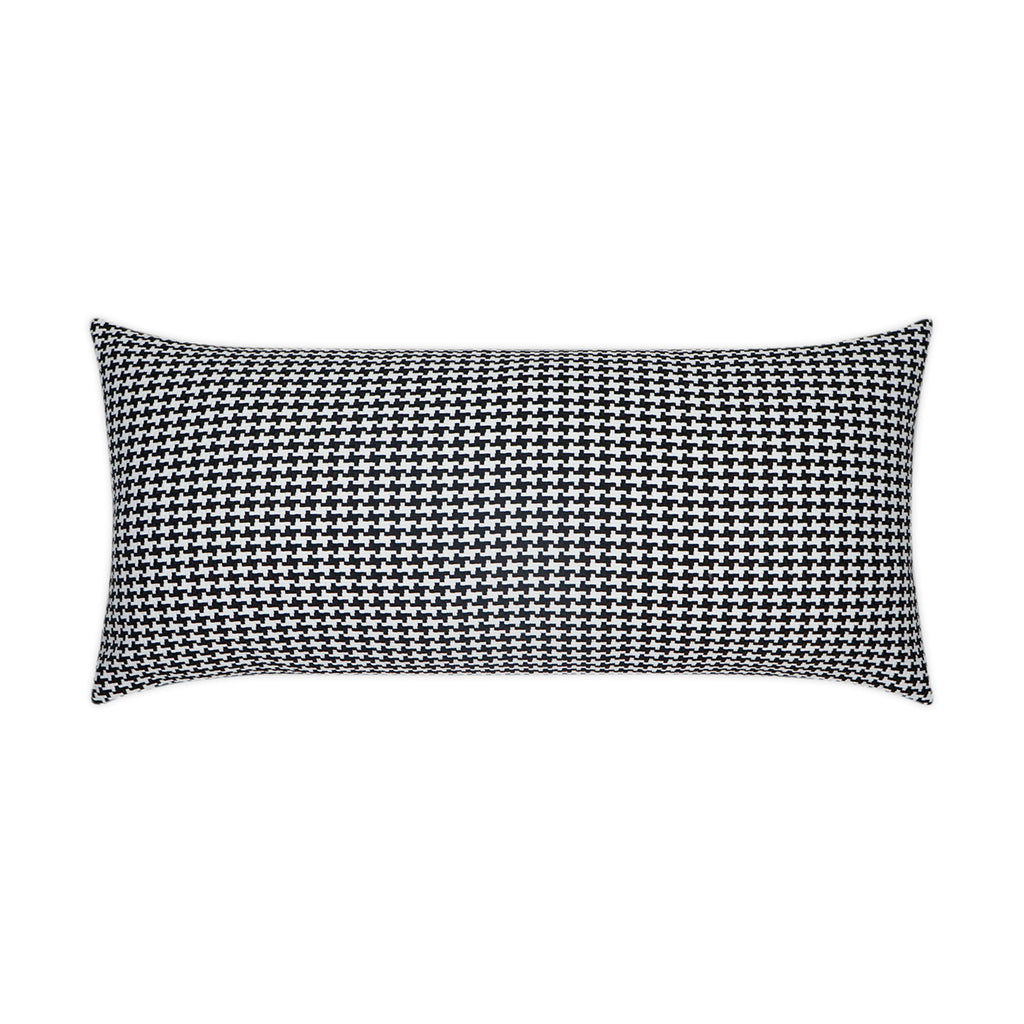 Outdoor Bedford Lumbar Pillow - Black | DV Kap