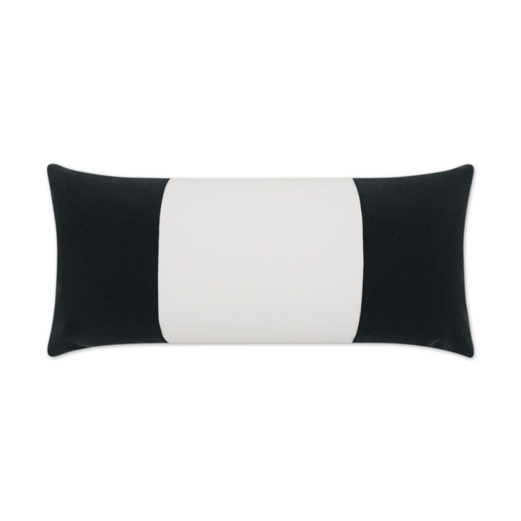 Outdoor Sundance Band Lumbar Pillow - Charcoal | DV Kap