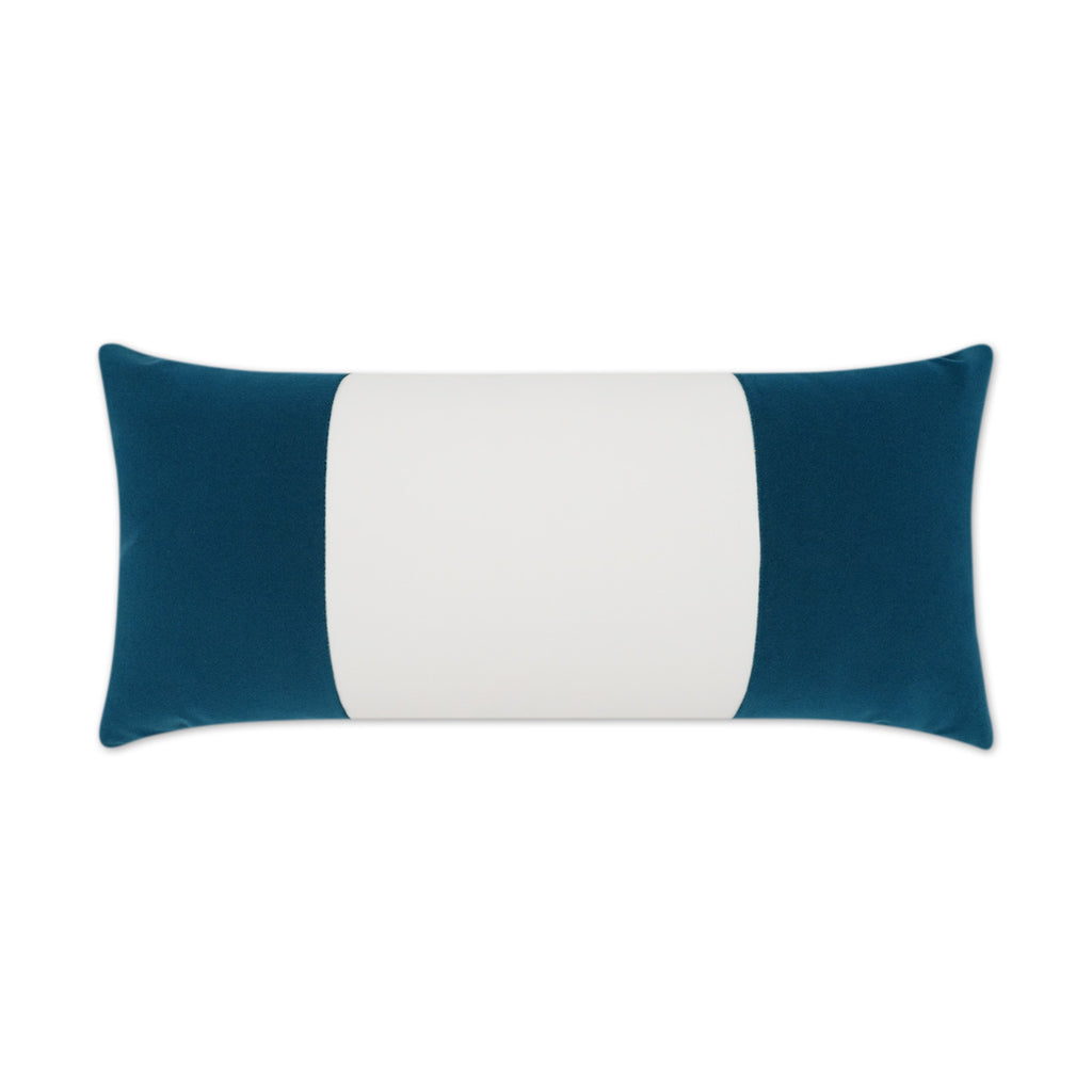 Outdoor Sundance Band Lumbar Pillow - Peacock | DV Kap