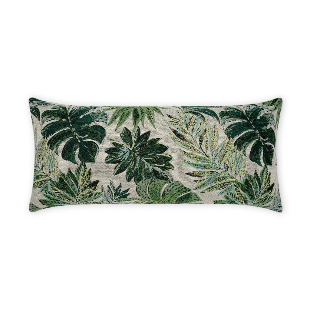 Outdoor Rain Forest Lumbar Pillow - Green | DV Kap