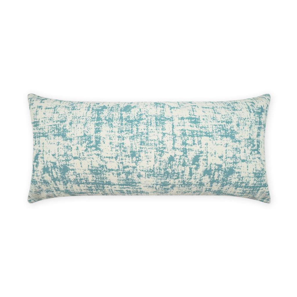 Outdoor Bluff Lumbar Pillow - Aqua | DV Kap