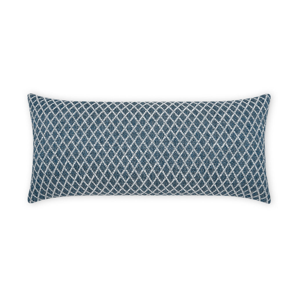 Outdoor Ambree Lumbar Pillow - Indigo | DV Kap