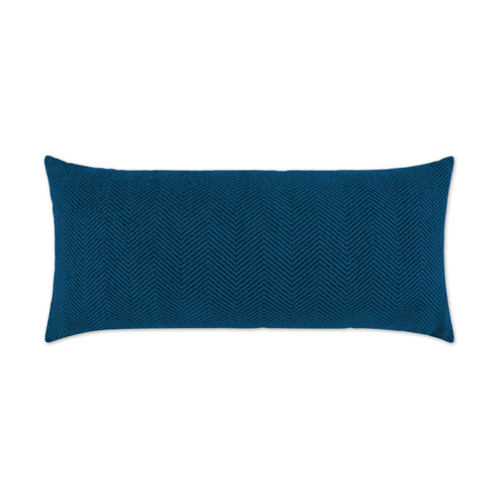 Outdoor Justify Lumbar Pillow - Indigo | DV Kap