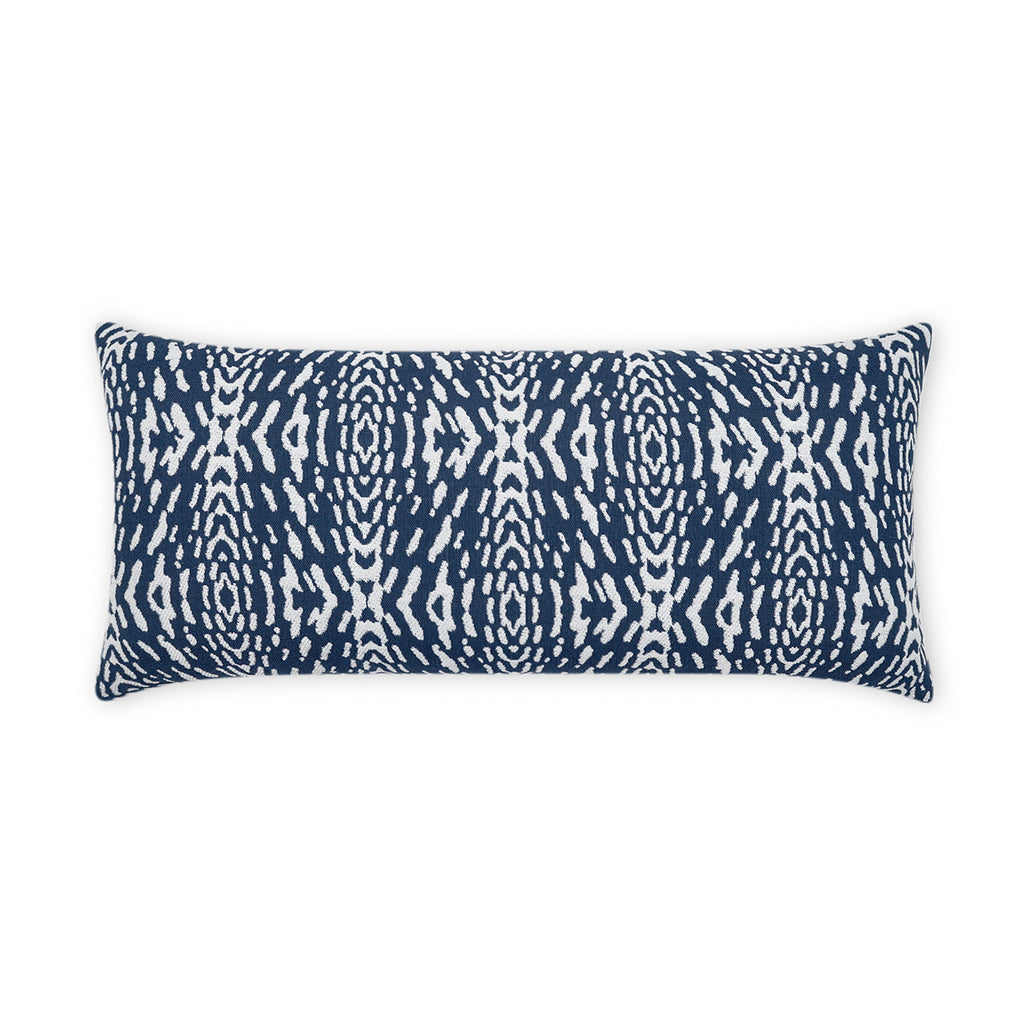 Outdoor Riff Lumbar Pillow - Blue | DV Kap