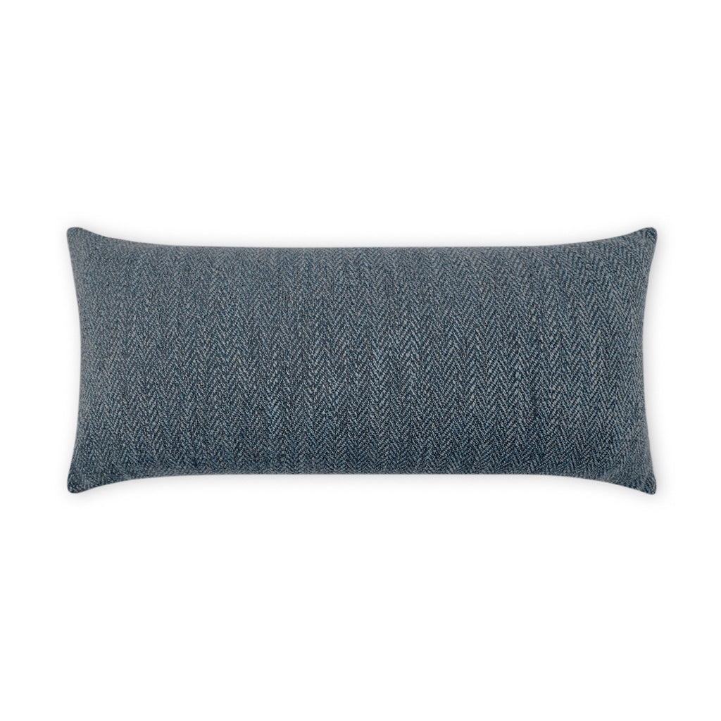 Outdoor Stratford Lumbar Pillow - Denim | DV Kap