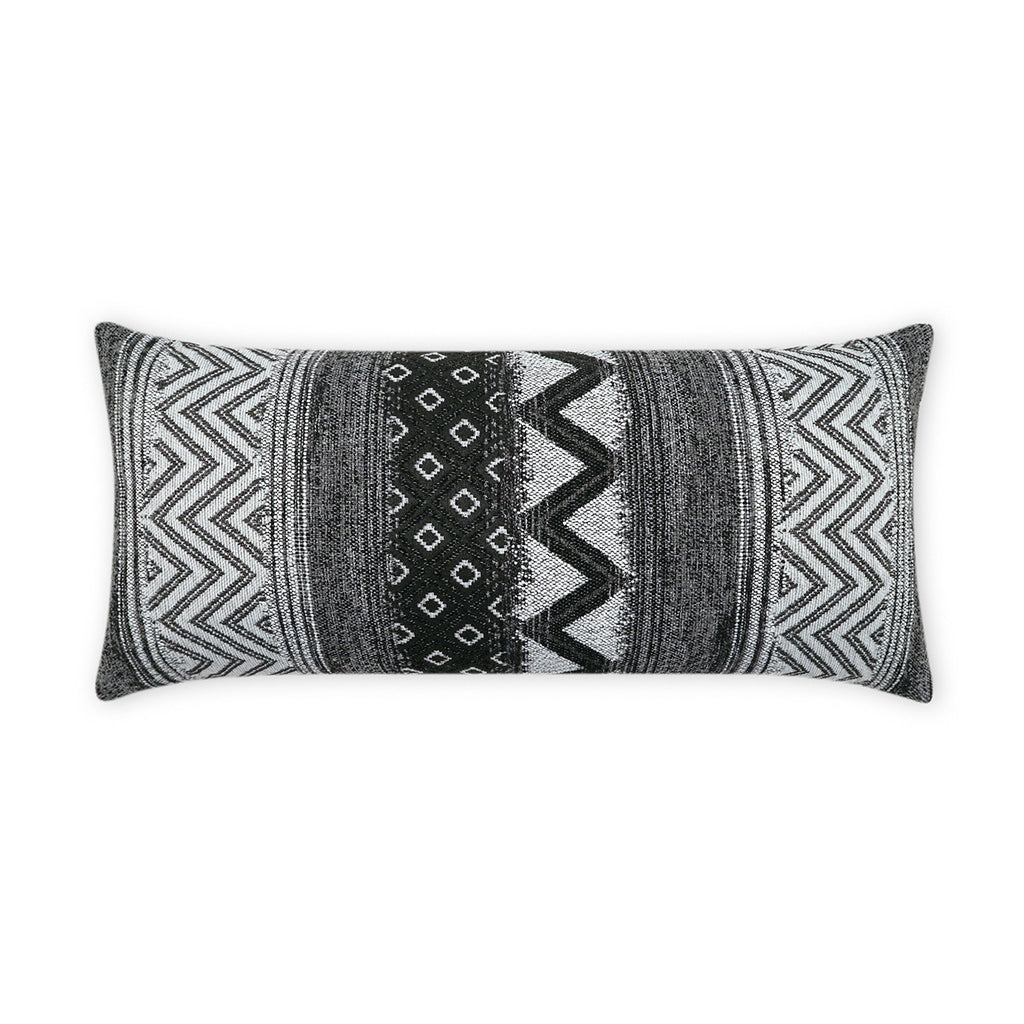 Outdoor Embolden Lumbar Pillow - Charcoal | DV Kap