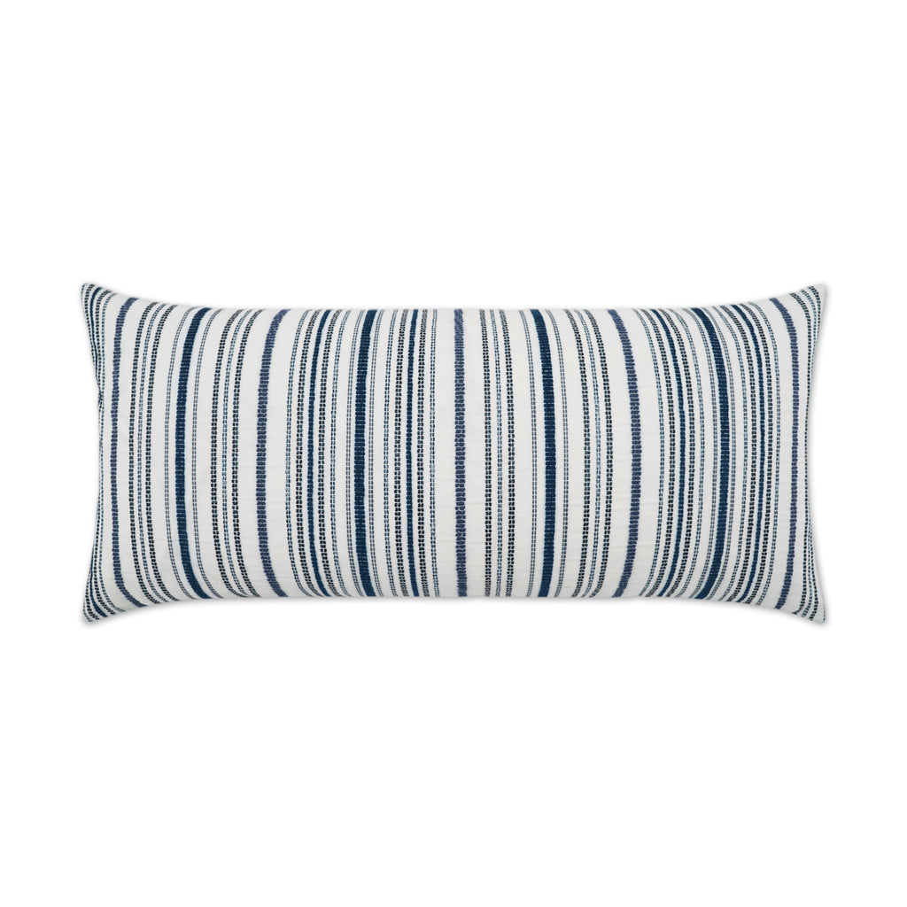 Outdoor Accola Lumbar Pillow - Indigo | DV Kap