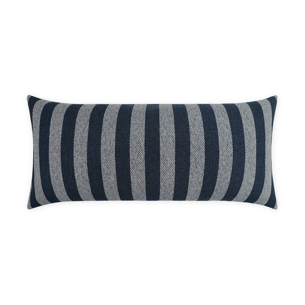 Outdoor Seaport Lumbar Pillow - Navy | DV Kap