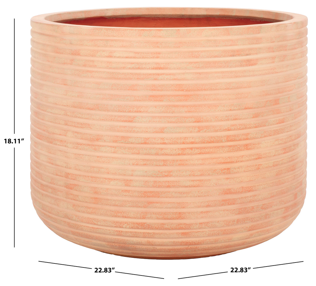 Nardo Large Planter Pot | Safavieh - PAT1531 - Terracotta