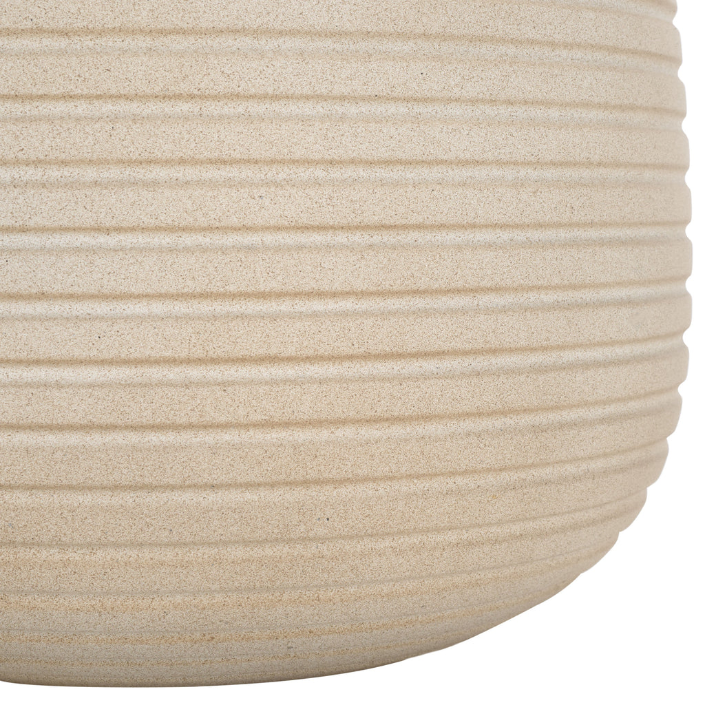 Jasper Planter Pot | Safavieh - PAT1535 - Beige