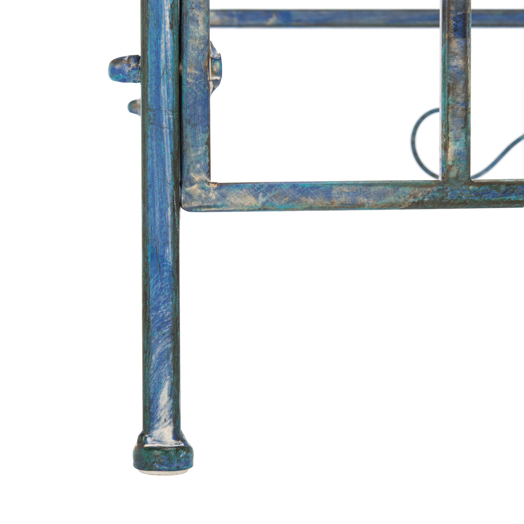 Noreen 3 Tier Shelf | Safavieh - PAT5006 - Antique Blue