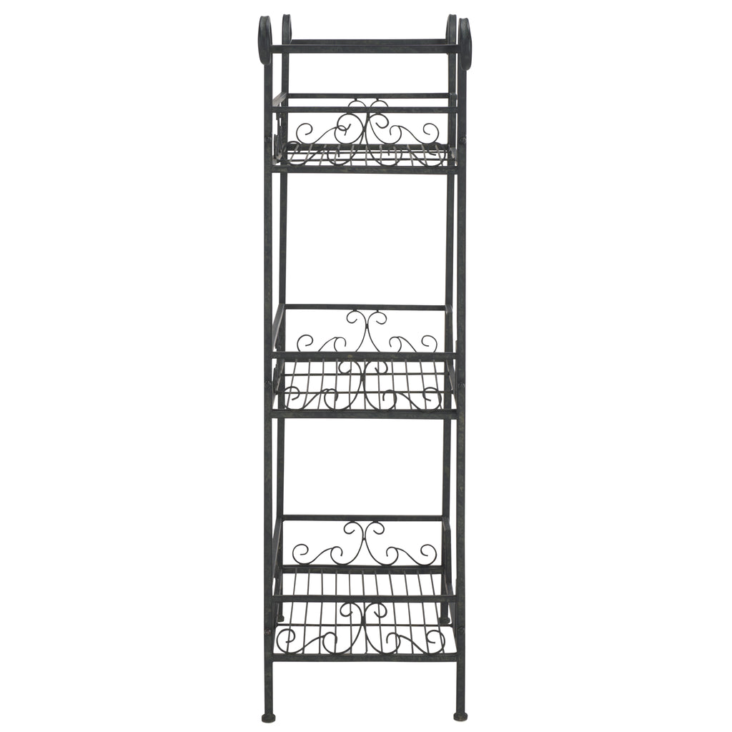 Noreen 3 Tier Shelf | Safavieh - PAT5006 - Black