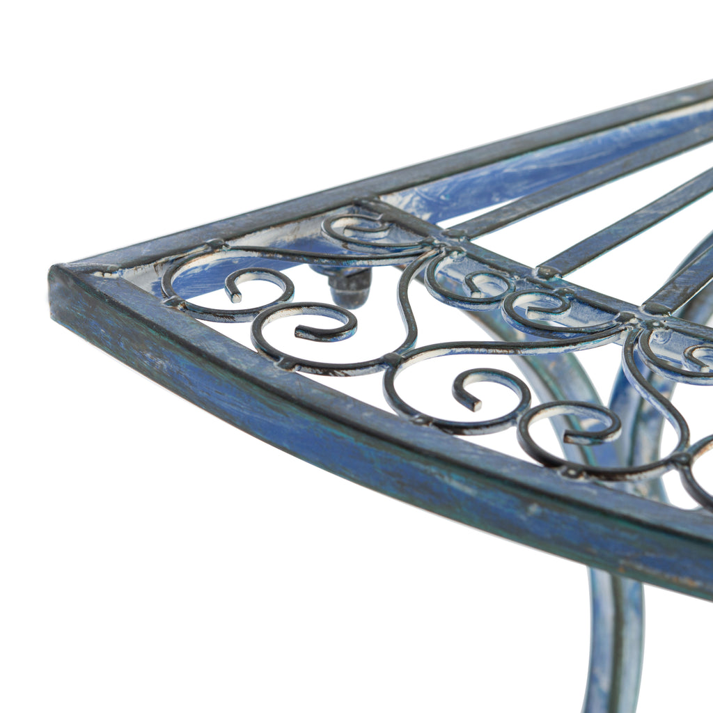 Annalise Accent Table | Safavieh - PAT5008 - Antique Blue