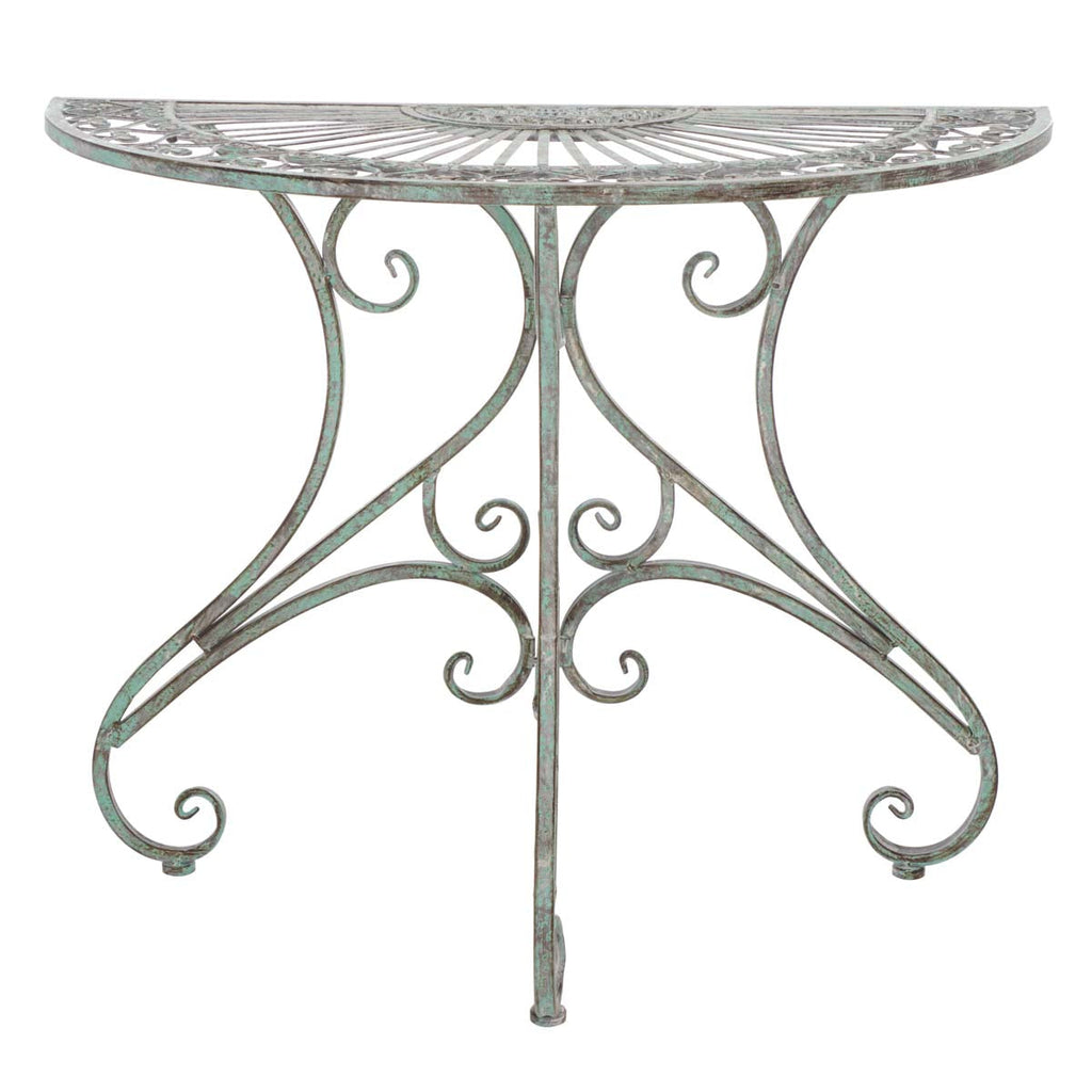 Annalise Accent Table | Safavieh - PAT5008 - Antique Green