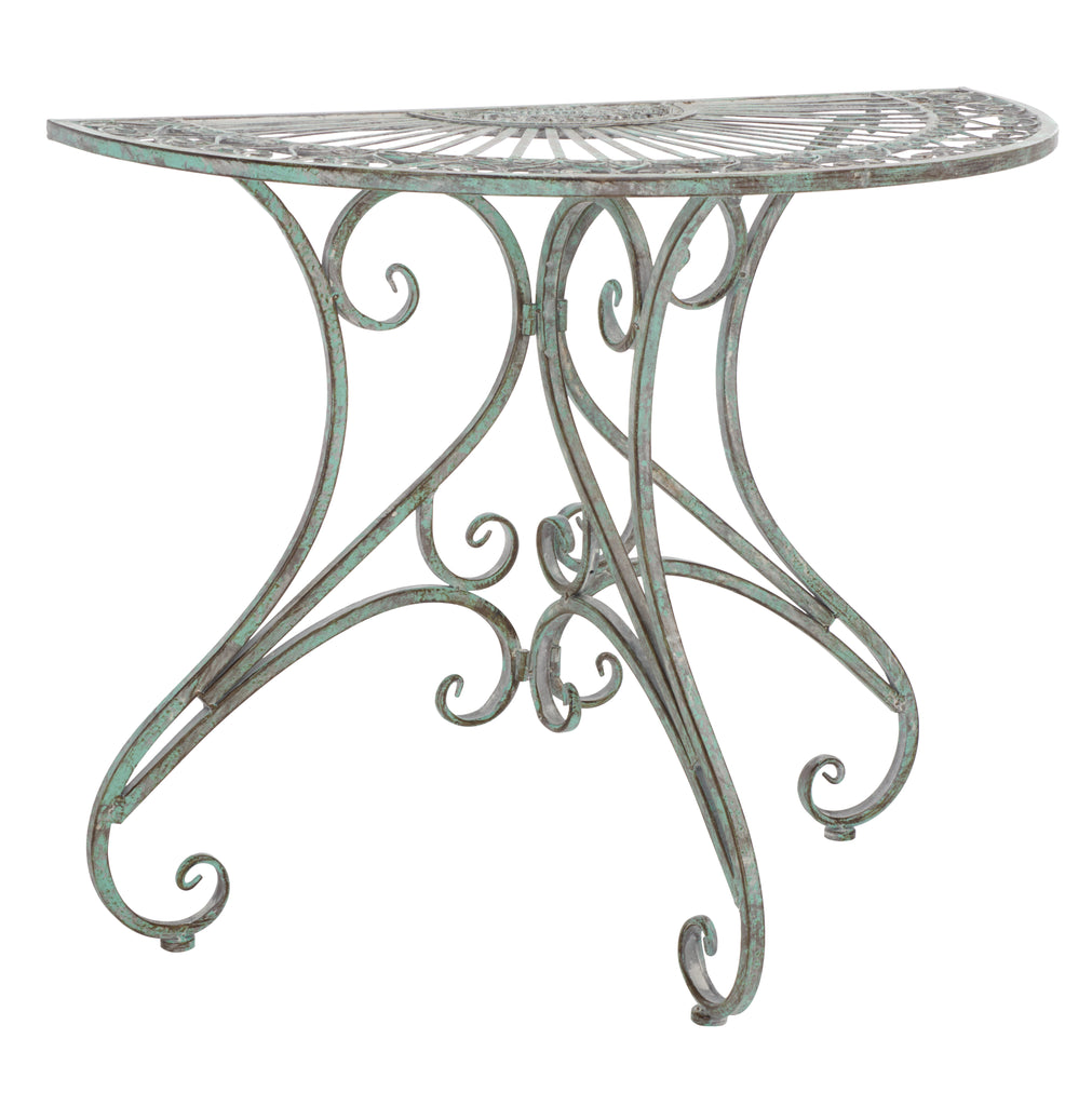 Annalise Accent Table | Safavieh - PAT5008 - Antique Green