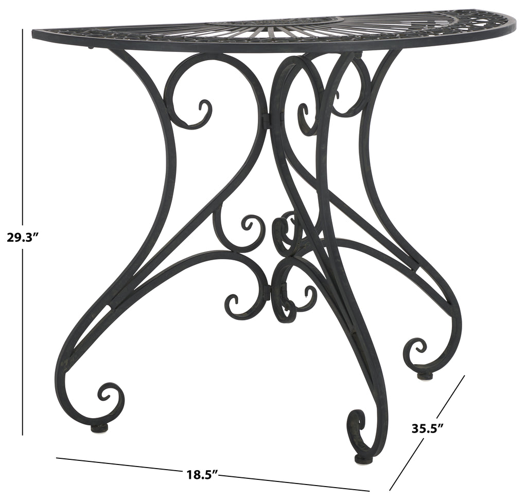 Annalise Accent Table | Safavieh - PAT5008 - Black