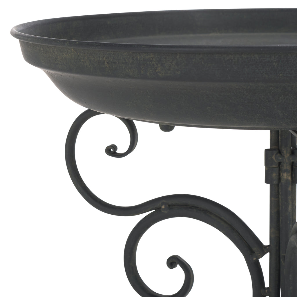 Ashlan Bird Bath | Safavieh - PAT5024 - Black