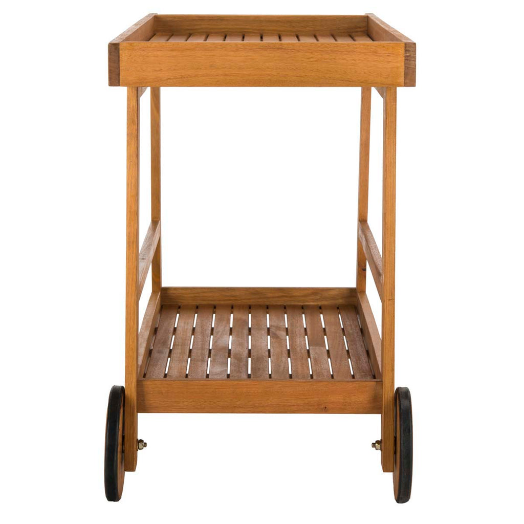 Safavieh Renzo Indoor/Outdoor Bar Cart-Natural