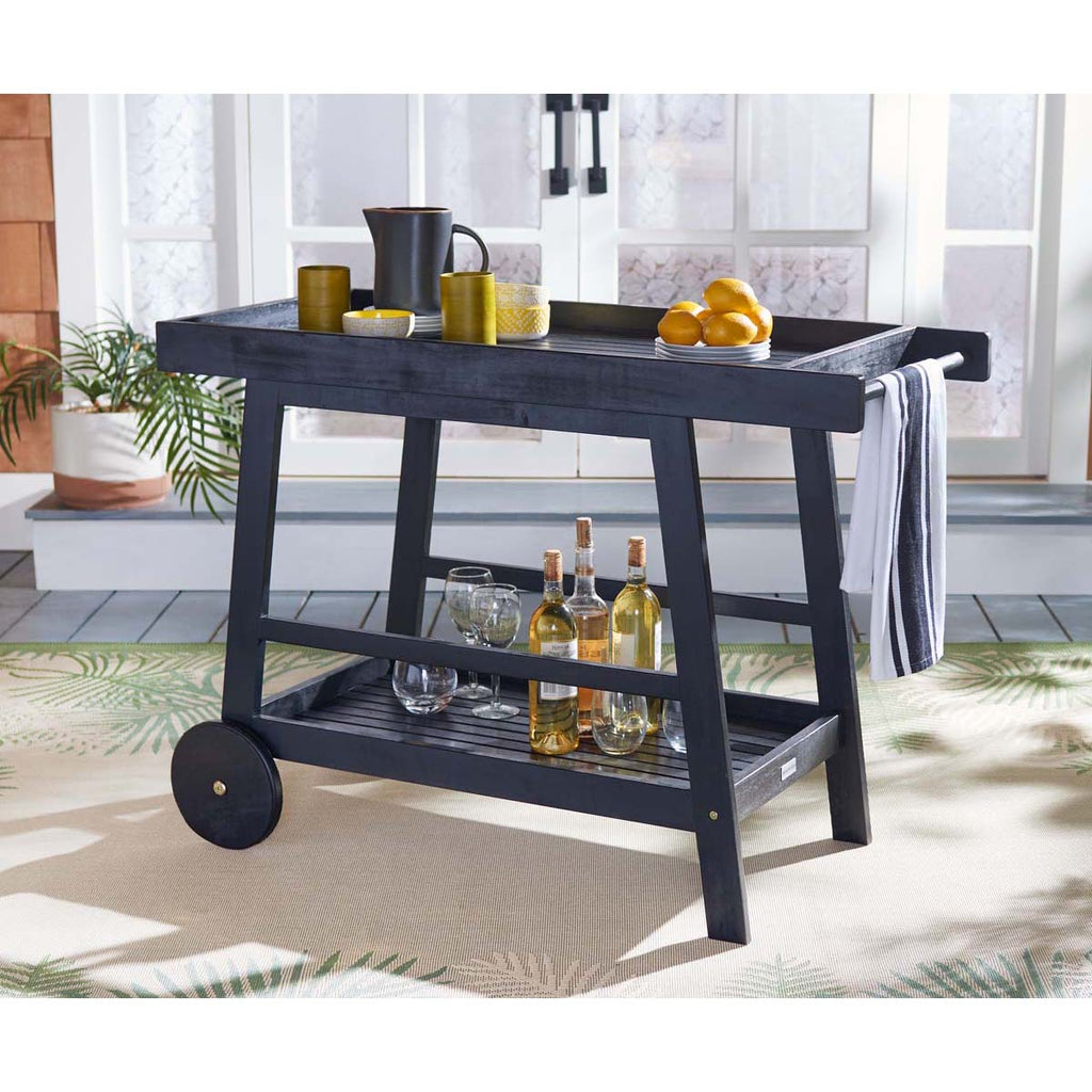 Safavieh Renzo Bar Cart - Black