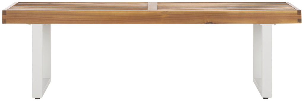 safavieh-monti-bench-pat7321-Natural / White