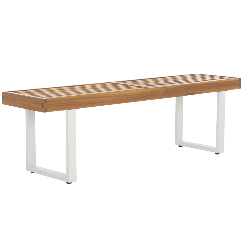 safavieh-monti-bench-pat7321-Natural / White