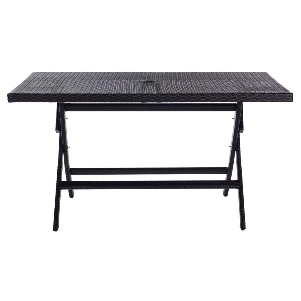 Akita Folding Table | Safavieh - PAT7503 - Black