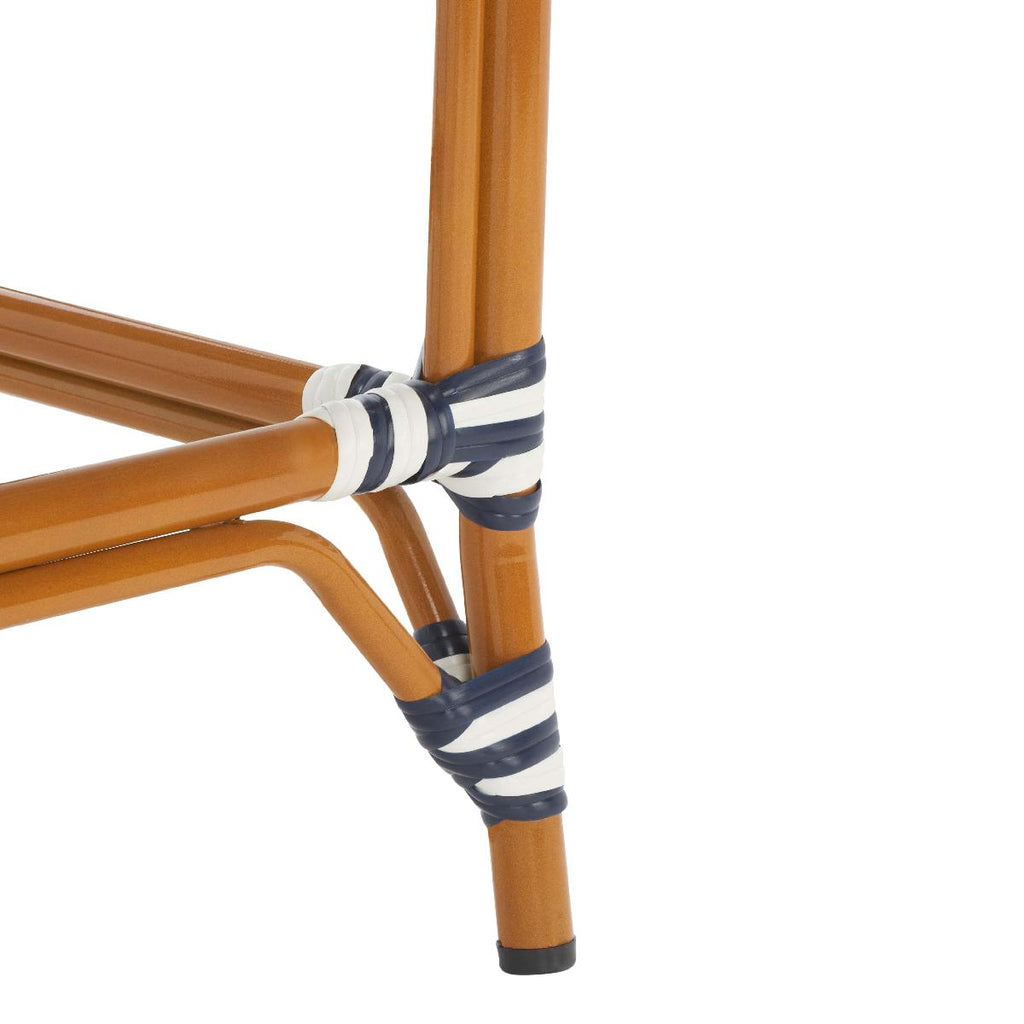 Safavieh California Counter Stool - Navy / White