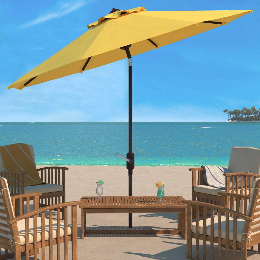 uv-resistant-ortega-9-ft-auto-crank-umbrella-safavieh-pat8001-Yellow