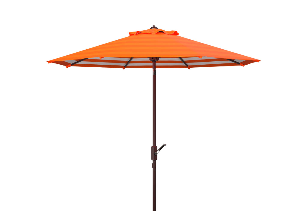 athens-inside-out-striped-9ft-crank-outdoor-auto-umbrella-safavieh-pat8007-Orange