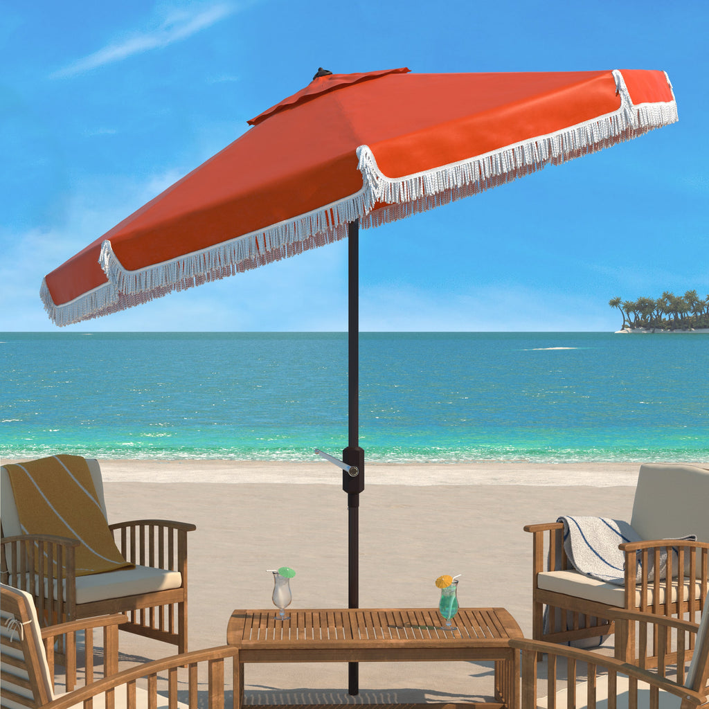 milan-fringe-9ft-crank-outdoor-push-button-umbrella-safavieh-pat8008-Orange