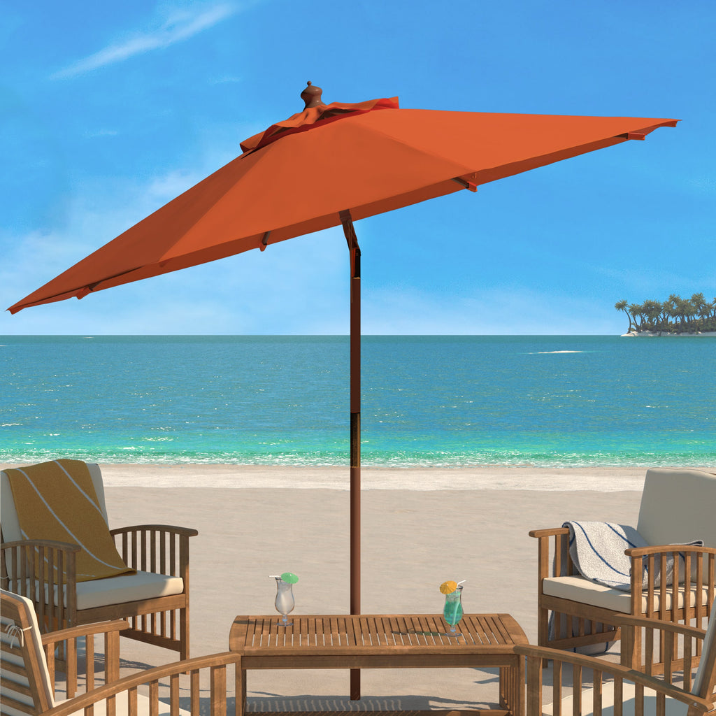 cannes-9ft-wooden-outdoor-umbrella-safavieh-pat8009-Orange