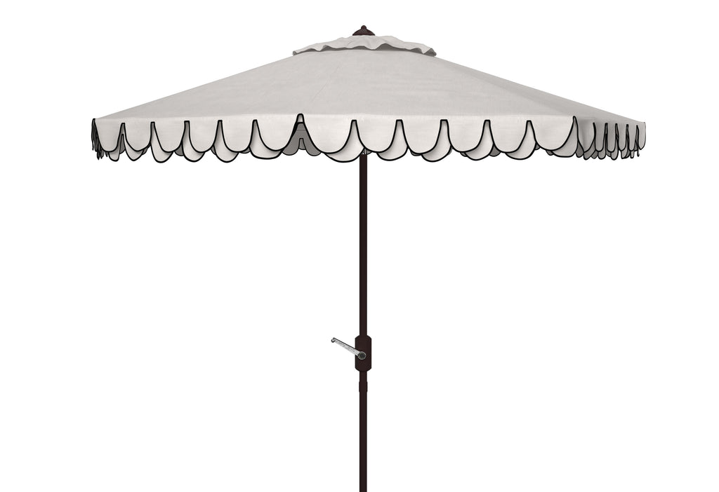 elegant-valance-11ft-rnd-umbrella-safavieh-pat8106-Ivory/Black