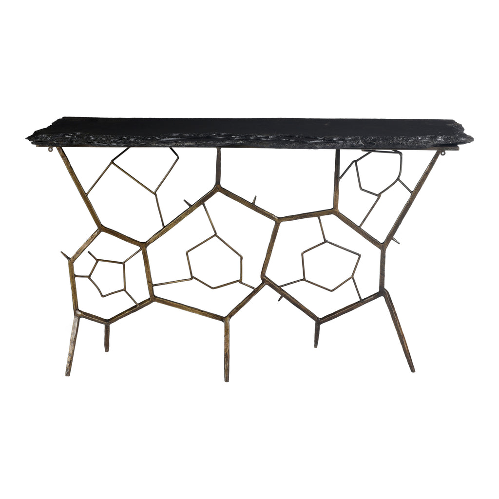 Nate Slate Console Table | Moe's Furniture - QJ-1010-25-0