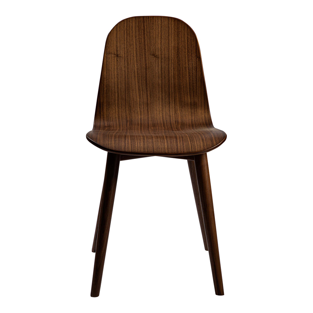 Lissi Dining Chair Walnut | Moe's Furniture - QW-1001-03