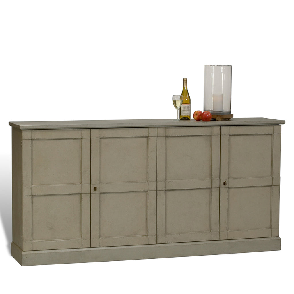 Lionisio Buffet 75" Wash Gray Wood Drs | Sarreid Ltd - R077-04W