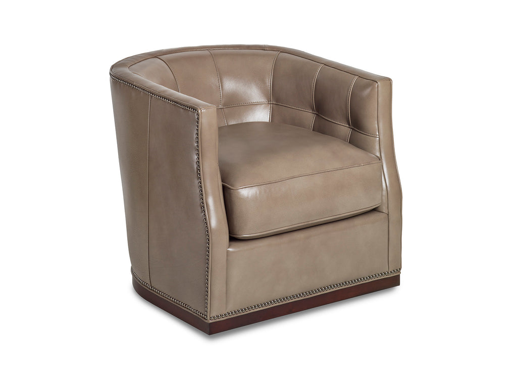 Veronica Swivel Chair | Maitland Smith - RA1139-S-CAL-CLY