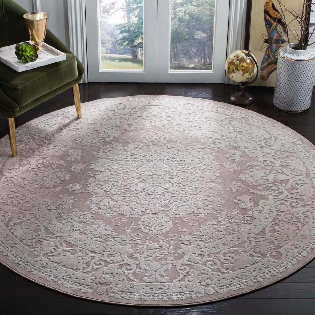 Safavieh Reflection Rug Collection RFT664A - Beige / Cream