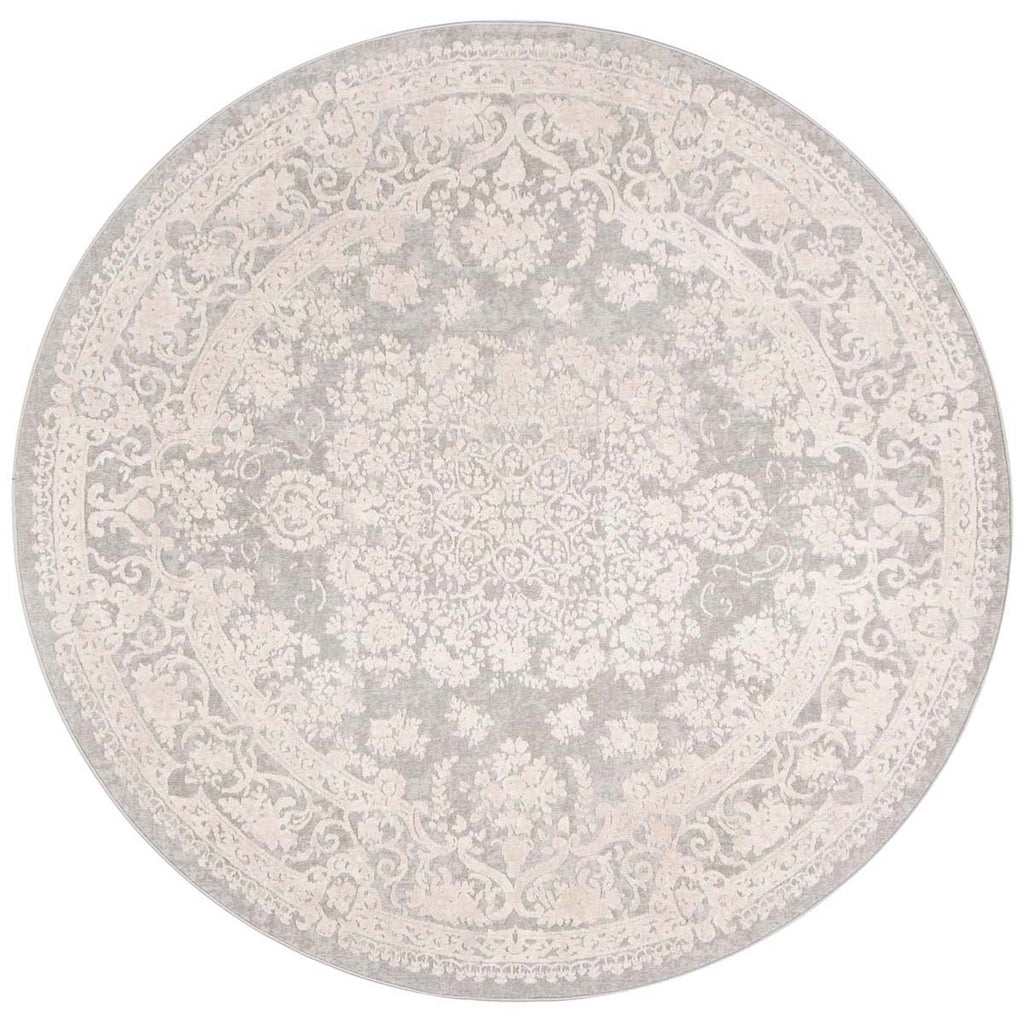 Safavieh Reflection Rug Collection RFT664C - Light Grey / Cream