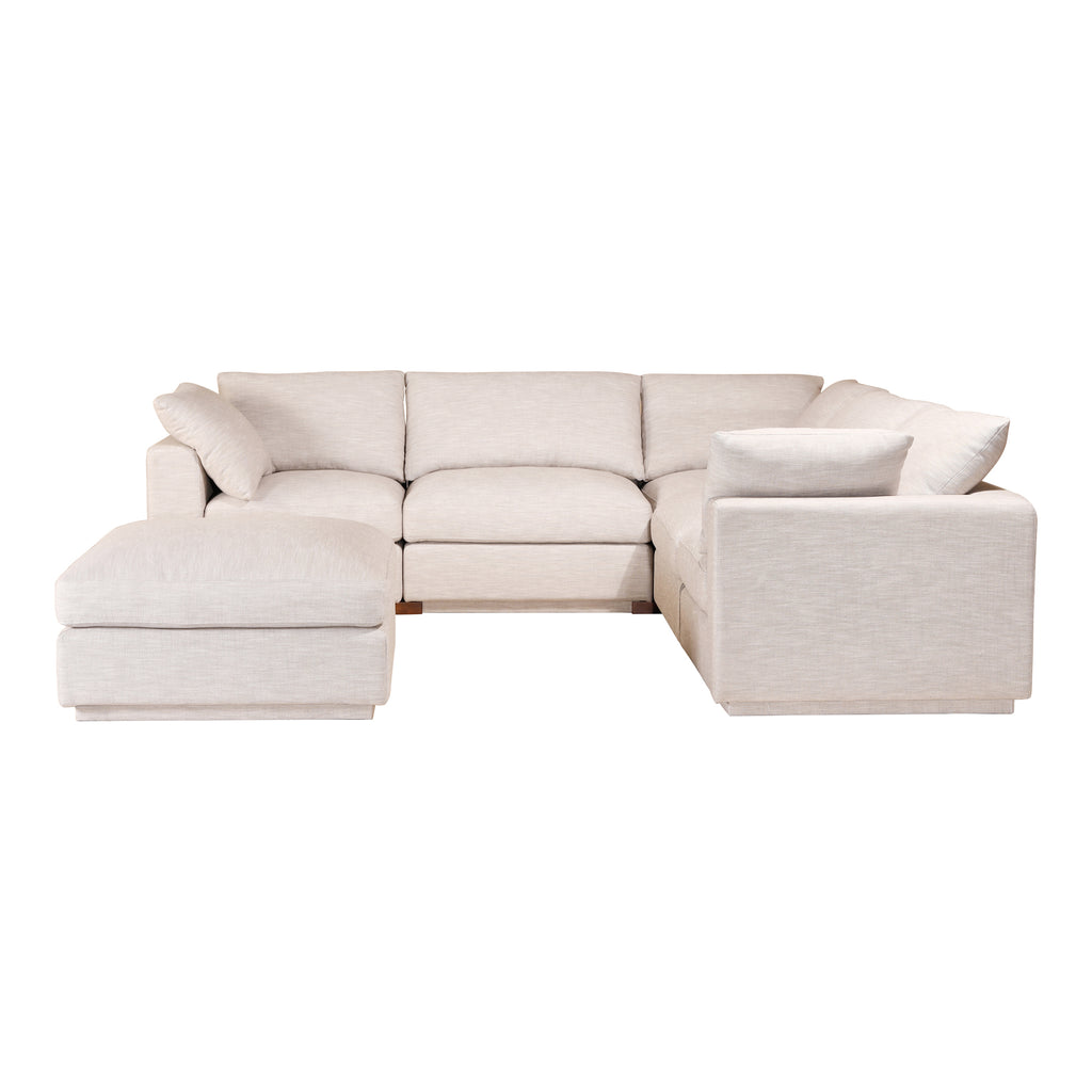 Justin Signature Modular Sectional Light Grey | Moe's Furniture - RN-1098-39