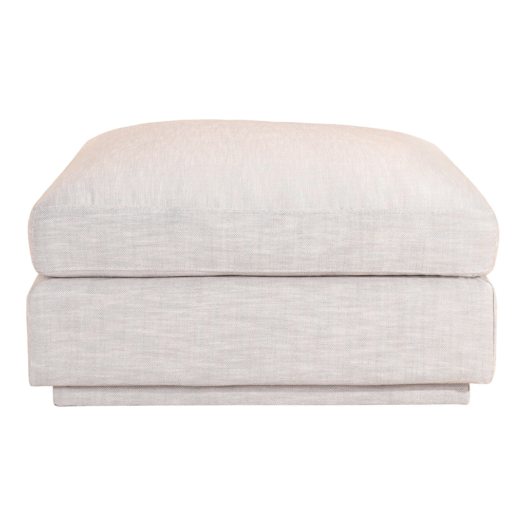 Justin Ottoman Light Grey | Moe's Furniture - RN-1101-39